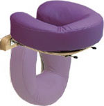 Creative Touch's Oval Massage Tables, adjustable headrest