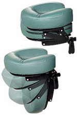 Creative Touch's Oval Massage Tables, deluxe adjustable headrest